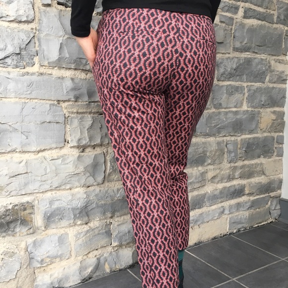 Thakoon Addition Helix Printed Piquet Crops - Picture 4 of 9